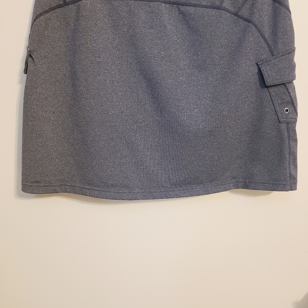 Athleta | Women's Gray Athleisure Golf or Tennis Skorts (Size Medium Tall) - Picture 11 of 14